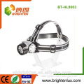 Cheapest Wholesale ABS Plastic long range headlight 3*aaa mult-function High Power head torch light